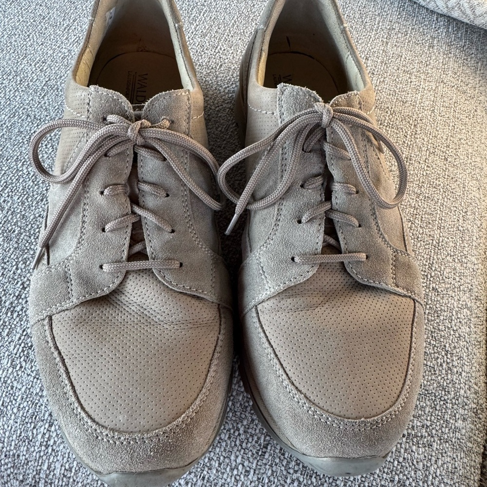Waldlaufer  Men's Taupe Casual Shoes 10.5 - Picture 3 of 8